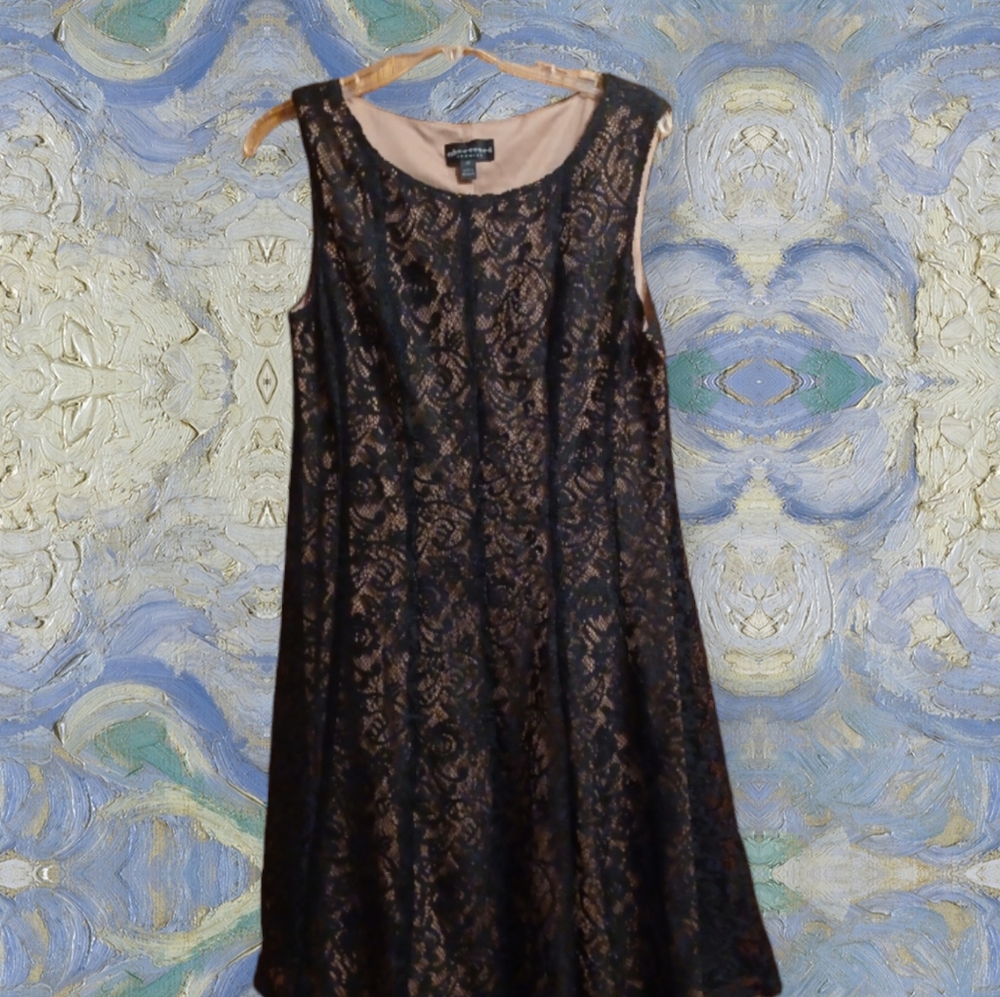 NWOT Lacy Black Dress